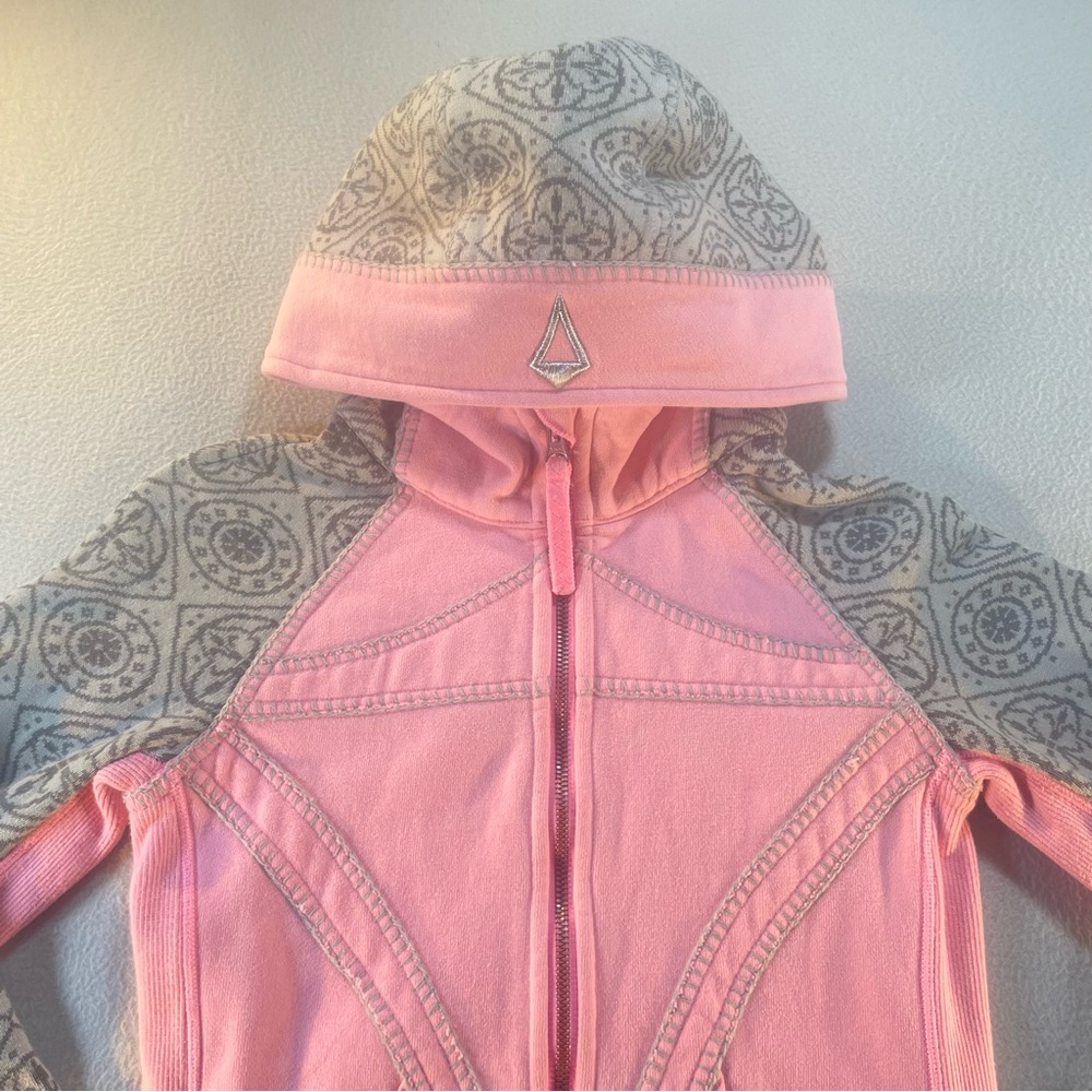 Ivivva Girls Activewear Scuba Style Full Zip Hoodie Size 10 by Lululemon